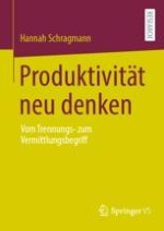Einleitung: Ich bin produktiv, da ich leiste? – Das Problem des ökonomischen Produktivitätsbegriffs auf Individualebene