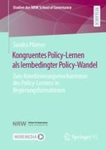 Einleitung zum Forschungsgegenstand: Koordinierungsmechanismus des Policy-Lernens