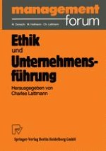 Wissenschaftstheoretische Grundlagen der Unternehmungsethik