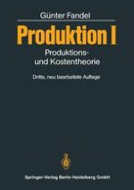 Einführende Übersicht zum Gebiet der Produktion