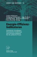 Allgemeiner Überblick über die national und international verfolgten Ansätze zur Ermittlung von Energie-Effizienz-Indikatoren