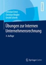 Ubungen Zur Internen Unternehmensrechnung Springerprofessional De