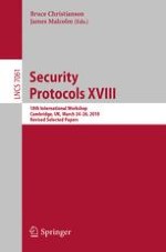 Introduction: Virtually Perfect Security (Transcript of Discussion)