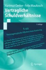 § 1 Überblick zu den vertraglichen Schuldverhältnissen