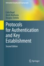 Introduction to Authentication and Key Establishment