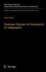 I. Common concern of humankind im Völkerrecht