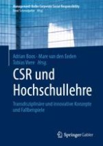 CSR und Nachhaltigkeit als Treiber innovativer und transdisziplinärer Hochschullehre