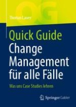 Change Management – Eine kurze Einführung