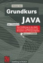 Entwicklung und Konzeption von Java