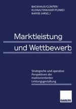 Marktleistung und Wettbewerb — Zum wissenschaftlichen Werk von Werner H. Engelhardt und zum Inhalt dieses Buches