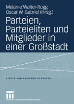 Einleitung: Parteien, Parteieliten und Mitglieder