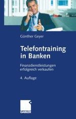 Telefoneinsatz bei Kreditinstituten