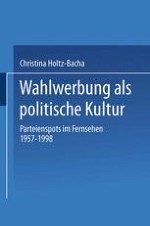 Wahlwerbung — Kommunikationsform mit Doppelfunktion