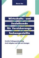 Rechtliche und soziale Rahmenbedingungen menschlicher Arbeit im Betrieb