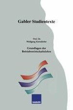 Objekte der Betriebswirtschaftslehre