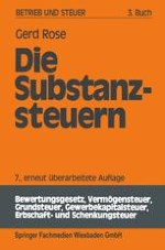 Die Substanzsteuerarten