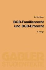 Rechtsquellen, Begriffe, Darstellung des Familienrechts im BGB