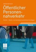 Entwicklung des Öffentlichen Personennahverkehrs