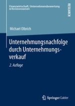 Die Unternehmungsnachfolge in Form des Unternehmungsverkaufs