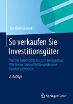 Der Investitionsgütervertrieb und seine Besonderheiten