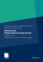 Bestimmungsfaktoren regionaler Wirtschaftskraftunterschiede – eine empirische Analyse am Beispiel der westdeutschen Bundesländer