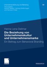 Die Beziehung von Unternehmenskultur und Unternehmensmarke als Herausforderung für das Markenmanagement