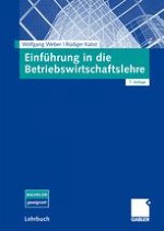 Gegenstand der Betriebswirtschaftslehre