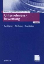 Grundlagen der Unternehmensbewertung