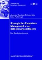 Die kompetenztheoretische Erklärung von Unternehmungen anhand des Organisationalen Ambientes (Abstract)