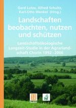 Modellorientierte landschaftsökologische Forschung — Hilfsmittel zur Verwirklichung des Nachhaltigkeitsprinzips