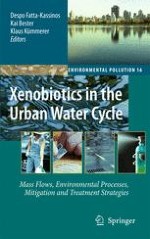 Quantitative Mass Flows of Selected Xenobiotics in Urban Waters and Waste Water Treatment Plants