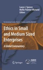 Introduction: Global Perspectives on Ethics in Small and Medium Sized Enterprises
