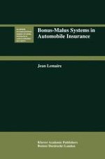 Introduction — Definition of a Bonus-Malus System