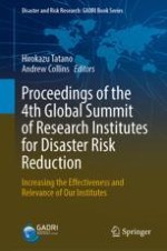 Report on the 4th Global Summit of Research Institutes for Disaster Risk Reduction (4thGSRIDRR2019)