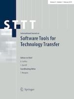International Journal on Software Tools for Technology Transfer 1/2019