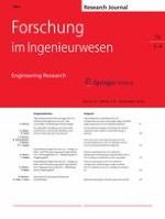 Forschung im Ingenieurwesen 3-4/2015