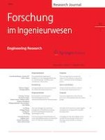 Forschung im Ingenieurwesen 1/2021