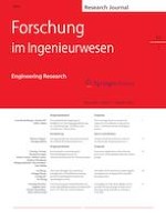 Forschung im Ingenieurwesen 1/2021