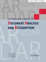 International Journal on Document Analysis and Recognition (IJDAR) 1/2008