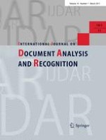 International Journal on Document Analysis and Recognition (IJDAR) 1/2011