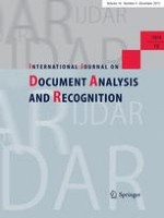 International Journal on Document Analysis and Recognition (IJDAR) 4/2013