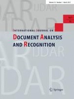 International Journal on Document Analysis and Recognition (IJDAR) 1/2015