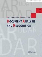 International Journal on Document Analysis and Recognition (IJDAR) 3/2015