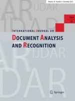 International Journal on Document Analysis and Recognition (IJDAR) 4/2015