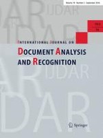 International Journal on Document Analysis and Recognition (IJDAR) 3/2016