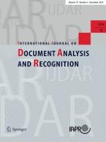 International Journal on Document Analysis and Recognition (IJDAR) 4/2016