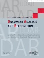 International Journal on Document Analysis and Recognition (IJDAR) 3/2023