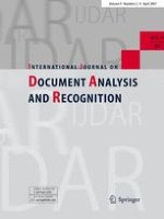 International Journal on Document Analysis and Recognition (IJDAR) 2-4/2007