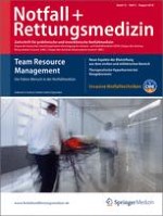 Notfall +  Rettungsmedizin 5/2010