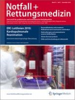 Notfall + Rettungsmedizin 7/2010